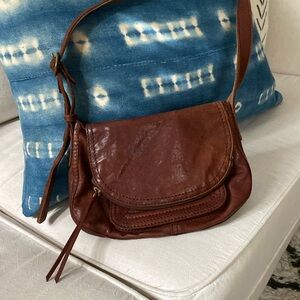 Lucky brand crossbody leather purse.